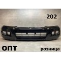 TY07-3037 (52119-60942)* TOYOTA LAND CRUISER PRADO (120) 2002-09, БАМПЕР ПЕРЕДНИЙ (Китай) Черный 202