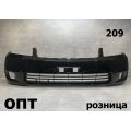 TY01-2937 (52119-12A30)* TOYOTA COROLLA (120) 2004-06, БАМПЕР ПЕРЕДНИЙ (Китай) 3м. Черный 209