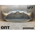 TY18-1327 (52119-0U931)* TOYOTA VITZ (130) 2017-20, БАМПЕР ПЕРЕДНИЙ (Китай) 3м. Серый 1F7