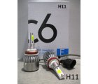 H11LED C6* Лампочка 12v LED 36W/3800LM Комплект диодный (Китай)