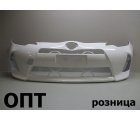 TY38-0917 (52119-52620)* TOYOTA  AQUA 2011-14, БАМПЕР ПЕРЕДНИЙ  (Китай) 1м. Белый 040