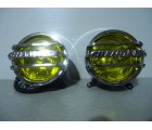 MB13-0207H* MITSUBISHI DELICA 1999-07, ТУМАНКИ КОМПЛЕКТ L+R (Китай) Желтые  