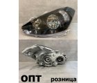 TY03-2201B-L (21-55)* TOYOTA CALDINA (240) 2002-04, ФАРА L (Китай) Черный отраж. 
