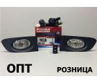 HD03-0204K (HD302)* HONDA FIT 2001-07, ТУМАНКА L+R (Китай) Стекло,  Комплект 