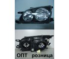 TY28-0101L (212-1187)* TOYOTA CALDINA (210) 1997-00, ФАРА L (Китай) Черная Стекло