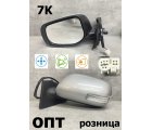 TY18-0312L-S (87940-52890)* TOYOTA VITZ (90) 2005-10, ЗЕРКАЛО L (Китай) 7К.Серое.RHD