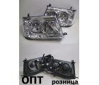TY07-1901A-K (D12-1103)* TOYOTA LAND CRUISER (100) 1998-03, ФАРА L+R (Китай) Белый комплект 1м