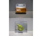 FS100-1401LED* УНИВЕРСАЛЬНЫЙ ДИОДНЫЙ ПОВОРОТ НА БУДКУ 195*45mm (Китай) Желтый