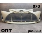 TY18-1377 (52119-0U931)* TOYOTA VITZ (130) 2017-20, БАМПЕР ПЕРЕДНИЙ (Китай) Белый 070