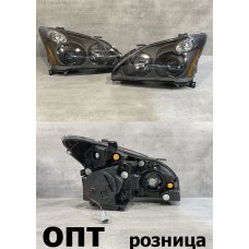 LX01-0211B-K (48-33)* TOYOTA HARRIER/LEXUS 330 (30) 2003-13, ФАРЫ L+R (Китай) Комплект. Темный отраж