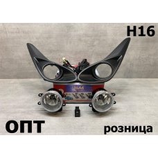 TY38-1304K (TY9308)* TOYOTA AQUA 2017-21, ТУМАНКА L+R (Китай) Комплект