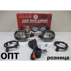 NS13-0114K (RN098)* NISSAN TIIDA (11) 2004-2007, ТУМАНКА L+R (Китай) LED. Установочный комплект 