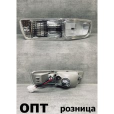 TY11-0204B-L (212-1682)* TOYOTA RAV4 1998-00, ПОВОРОТНИК В БАМПЕР С ТУМАНКОЙ L (Китай) Белый