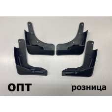 NS28-0426K* NISSAN X-TRAIL(32) 2014-19, БРЫЗГОВИКИ 4шт. (Китай) Черные