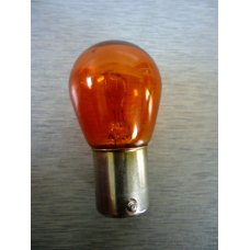 PY21W (61218-Or) *  Лампочка желтая одноконтактная12V 21W  МАЯК (Китай) смещен. цоколь