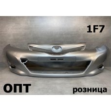 TY18-0427 (52119-52710)* TOYOTA VITZ (130) 2010-14, БАМПЕР ПЕРЕДНИЙ (Китай) Серый 1F7