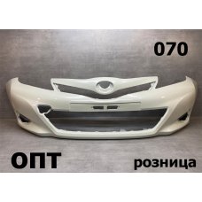 TY18-0477 (52119-52710)* TOYOTA VITZ (130) 2010-14, БАМПЕР ПЕРЕДНИЙ (Китай) Белый 070 TY18-0477 (52119-52710)* TOYOTA VITZ (130) 2010-14, БАМПЕР ПЕРЕДНИЙ (Китай) Белый 070