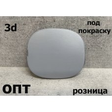 HD15-0207-3d (71104-SLA-0100)* HONDA AIRWAVE 2008-10, ЗАГЛУШКА ФАРКОПА (Россия) 3d.Под покраску