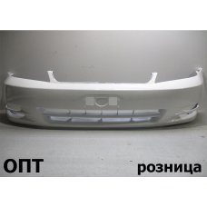 TY01-2807B (52119-1E810)* TOYOTA COROLLA (120) 2002-04, БАМПЕР ПЕРЕДНИЙ (Китай) 2м. Белый