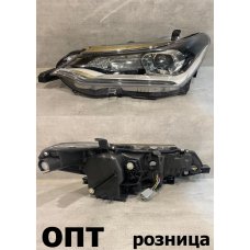 TY01-4311L (12-597)* TOYOTA COROLLA AXIO/FIELDER 2018-21, ФАРА L (Китай) LED, с эл. корректором