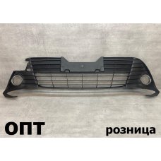 TY18-1007B-4 (53112-52260)* TOYOTA VITZ (130) 2014-16, РЕШЕТКА В БАМПЕР (Китай) Под туманки