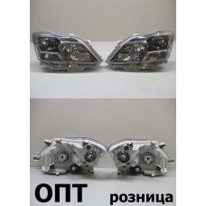 TY03-1801B-K (20-444)* TOYOTA PREMIO (260) 2007-10, ФАРА L+R (Китай) Темный отражатель, под эл. корр