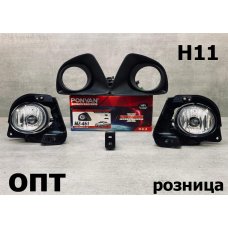 MZ14-0102K (MZ451)* MAZDA DEMIO 2007-11, ТУМАНКА L+R (Китай) Комплект 