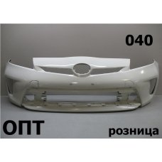 TY38-0717 (52119-47340)* TOYOTA PRIUS (30) 2011-15, БАМПЕР ПЕРЕДНИЙ (Китай)2м. Белый 040