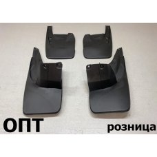 TY07-3126K* TOYOTA LAND CRUISER PRADO (150) 2009-13, БРЫЗГОВИКИ 4шт. (Китай) Черные