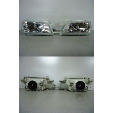 TY03-0801G (21-44)* TOYOTA CALDINA 1996-02, ФАРА L+R (Китай) ХРУСТАЛЬ КОМПЛЕКТ ВЕРТ.КРЕПЛ