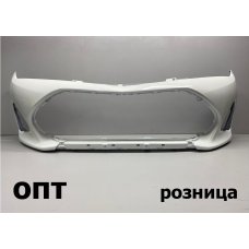 TY01-4417 (52119-12G40)* TOYOTA COROLLA FIELDER (160) 2018-22, БАМПЕР ПЕРЕДНИЙ (Китай) Белый 040