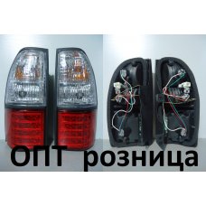 TY212-19D5LED-V3* TOYOTA LAND CRUISER PRADO 1996-02, СТОПЫ ДИОДНЫЕ L+R (Китай) LED Бел/Красн.