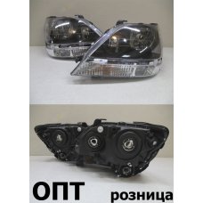 LX01-0101A-K (312-1152)* TOYOTA HARRIER (10) 1997-03, ФАРА L+R (Китай) Черный комплект