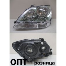 LX01-0101L (312-1152)* TOYOTA HARRIER (10) 1997-03, ФАРА L (Китай) Зеленый отражатель