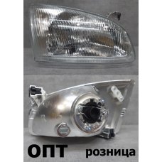 TY10-0501R (212-1169)* TOYOTA STARLET (90) 1995-97, ФАРА R ( Китай) Стекло