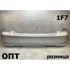 TY01-4328B (52159-12020)* TOYOTA COROLLA AXIO (160) 2015-23, БАМПЕР ЗАДНИЙ ( Китай) Cерый 1F7