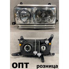 TY07-1001B-L* TOYOTA L. CRUISER (80) 1990-98, ФАРА L ХРУСТАЛЬ (Китай)
