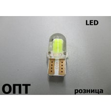 T10/1к (W5W) LED* COB Маленькая диодная без цоколя одноконтактная ...