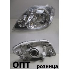 TY01-1801B-L (212-11B5)* TOYOTA ALLEX/COROLLA RUNX (120) 2001-02, ФАРА L  (Китай) Черный отр. 