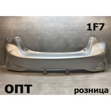 TY18-1328 (52159-52870)* TOYOTA VITZ (130) 2017-20, БАМПЕР ЗАДНИЙ (Китай) Серый 1F7