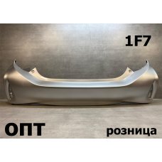 TY38-1328 (52159-52880)* TOYOTA AQUA 2017-21, БАМПЕР ЗАДНИЙ (Китай) Серый 1F7