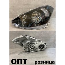 TY03-2201B-L (21-55)* TOYOTA CALDINA (240) 2002-04, ФАРА L (Китай) Черный отраж. 