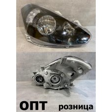 TY03-2201B-R (21-55)* TOYOTA CALDINA (240) 2002-04, ФАРА R (Китай) Черный отраж. 