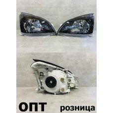 TY03-1701B-K (20-426)* TOYOTA PREMIO (240) 2001-04, ФАРА L+R (Китай) Черный отраж.Комплект	