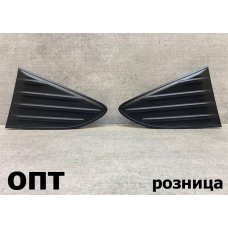 TY18-1308-2K (52164-52120)* TOYOTA VITZ (130) 2017-20, НАКЛАДКА ЗАДНЕГО БАМПЕРА L+R (Китай) Комплект