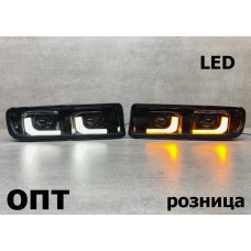 LX04-0204K-LED (312-2004)* LEXUS LX470 1998-02, ТУМАНКА L+R (Китай) Комплект. LED