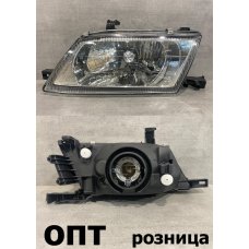NS09-0101B-L* NISSAN WINGROAD/AD (11) 1999-05, ФАРА L (СТЕКЛО ХРУСТАЛЬ ) (Китай)