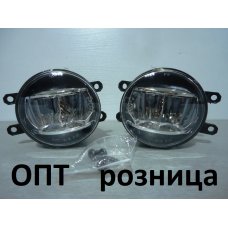 TY07-2504K (TY559)* TOYOTA LAND CRUISER (200) 2015-20, ТУМАНКА L+R (Китай) Стекло, Комплект