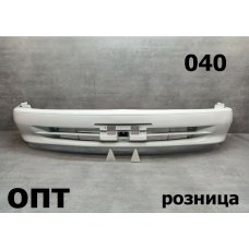 TY01-1317 (52119-1E500)* TOYOTA COROLLA 1998-00, БАМПЕР ПЕРЕДНИЙ (Китай) Белый 040 