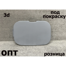 HD19-0207-3d (71104-S2HJ00)* HONDA HR-V 2001-05, ЗАГЛУШКА ФАРКОПА (Китай) 3d. Под покраску